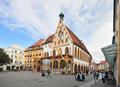Rathaus von Amberg. 