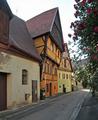 Vorkragend, berkragend, Fachwerk