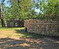 Reste der im 15. Jahrhundert errichteten Stadtmauer von Groenhain 