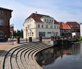 Terrasse, Lange Strae, Teich