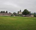 Kloster Corvey. Das lteste Bauwerk des Frhmittelalters in Westfalen zeigt sich inzwischen vorwiegend absolutistisch baock.