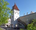 Illertor, Stadttor an der Sankt-Mang-Brcke.