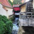 Neue Muehle am kleinen Bach, der sich Eger nennt.