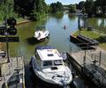 Betrieb an der Kanalschleuse