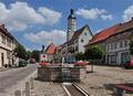 Marktplatz von Weiensee.