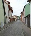 hier verlief die Stadtmauer